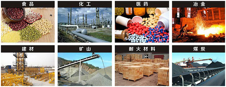 1016型直線振動(dòng)篩適用行業(yè)